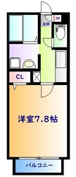 五橋駅 徒歩10分 1階の物件間取画像